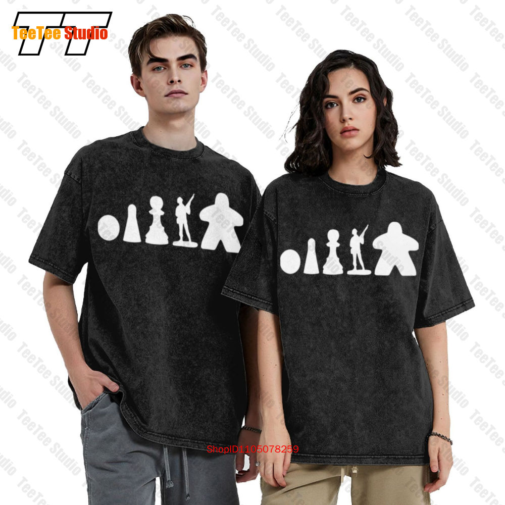 Board Game Risk - Kaos Ukuran Besar Meeple Evolution Parody