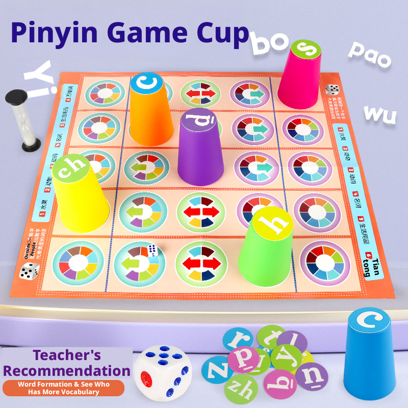 Board Game Recommendation - Permainan Papan Mencocokkan Pinyin Cina untuk