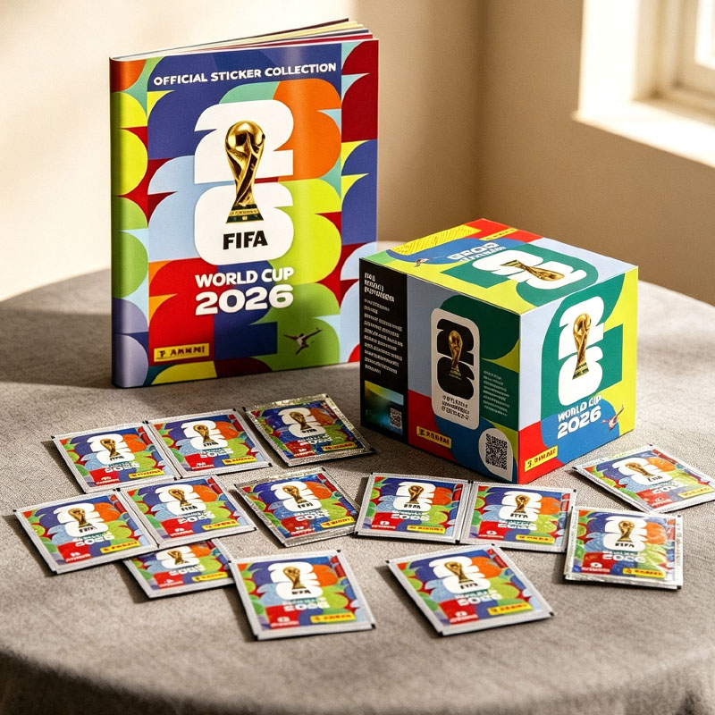 Board Game Book - Paket Stiker Piala Dunia Panini 2026