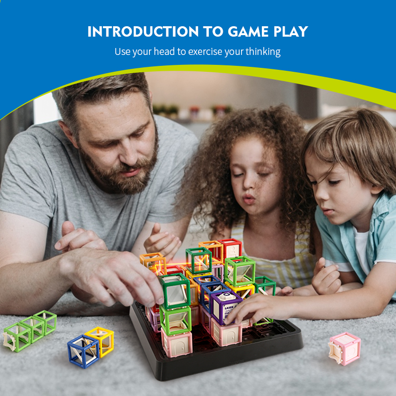 Board Game Qwirkle - 60 Tingkat Tantangan Permainan STEM Laser