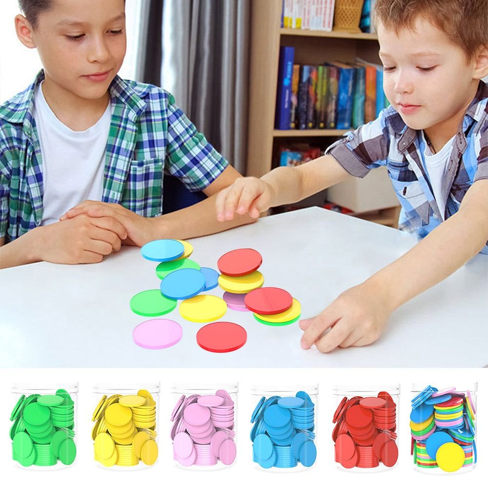 Board Game Verdant - 100 Buah Chip Penghitung Plastik Operasi