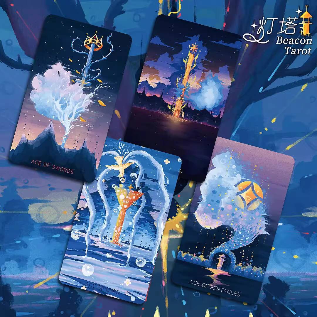 Board Game Queen - Kartu Tarot New Lighthouse, Kartu Permainan