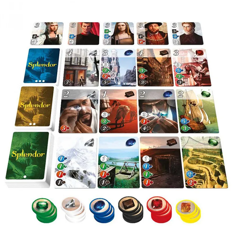 Board Game Verdant - Koleksi permainan kartu bermain peran lucu,