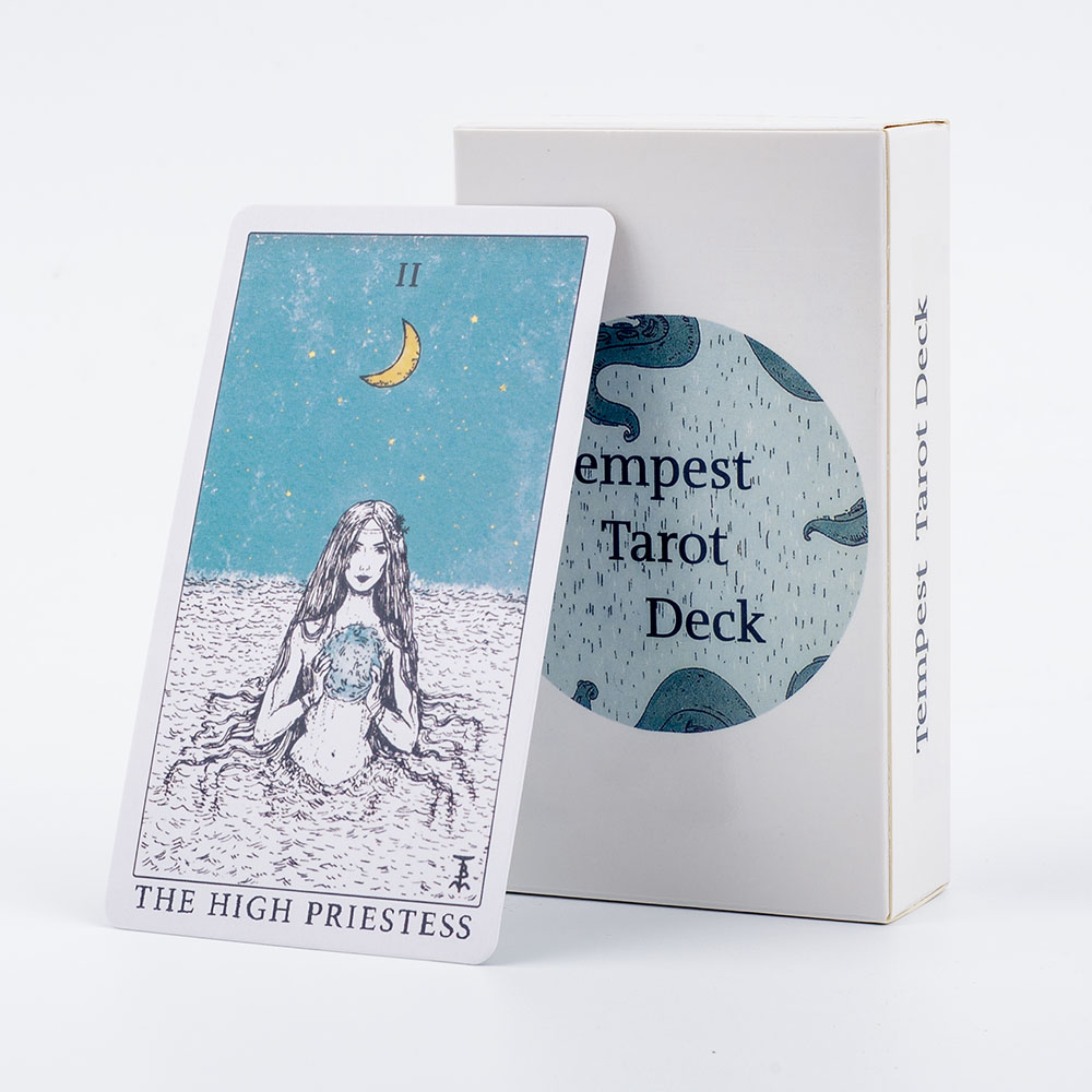 Board Game Master - Dek Tarot bertema laut Set ramalan