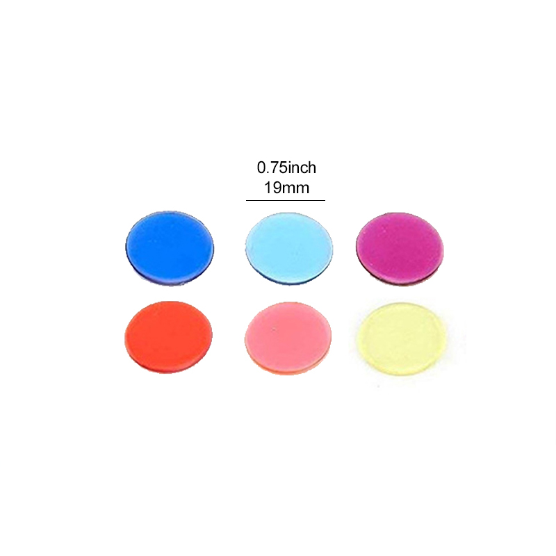 50/100/200 Buah 19Mm Chip Plas - Board Game Verdant ulasan dan harga