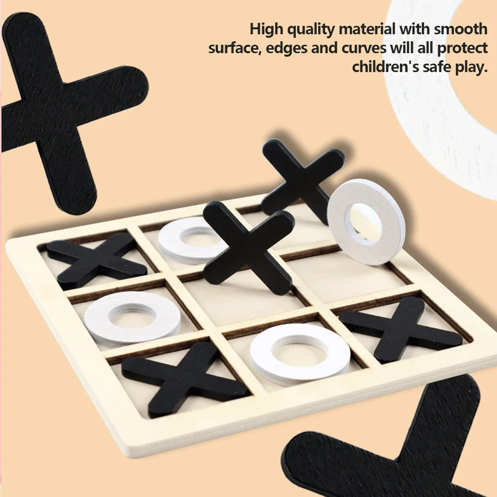 Kayu XO Tic Tac Toe Game Mini  - Board Game Recommendation ulasan dan harga