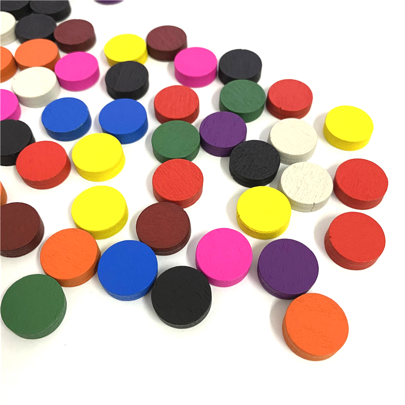 50 buah 15*5MM 11 warna Disk k - Board Game Verdant ulasan dan harga