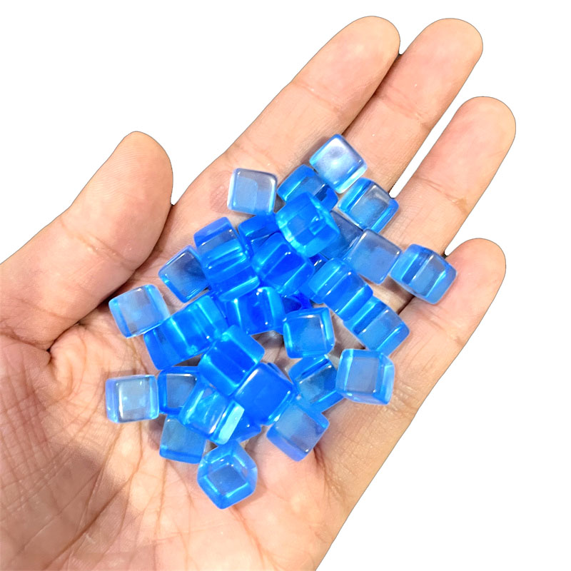 100 buah/set 8mm kubus bening  - Board Game Verdant ulasan dan harga