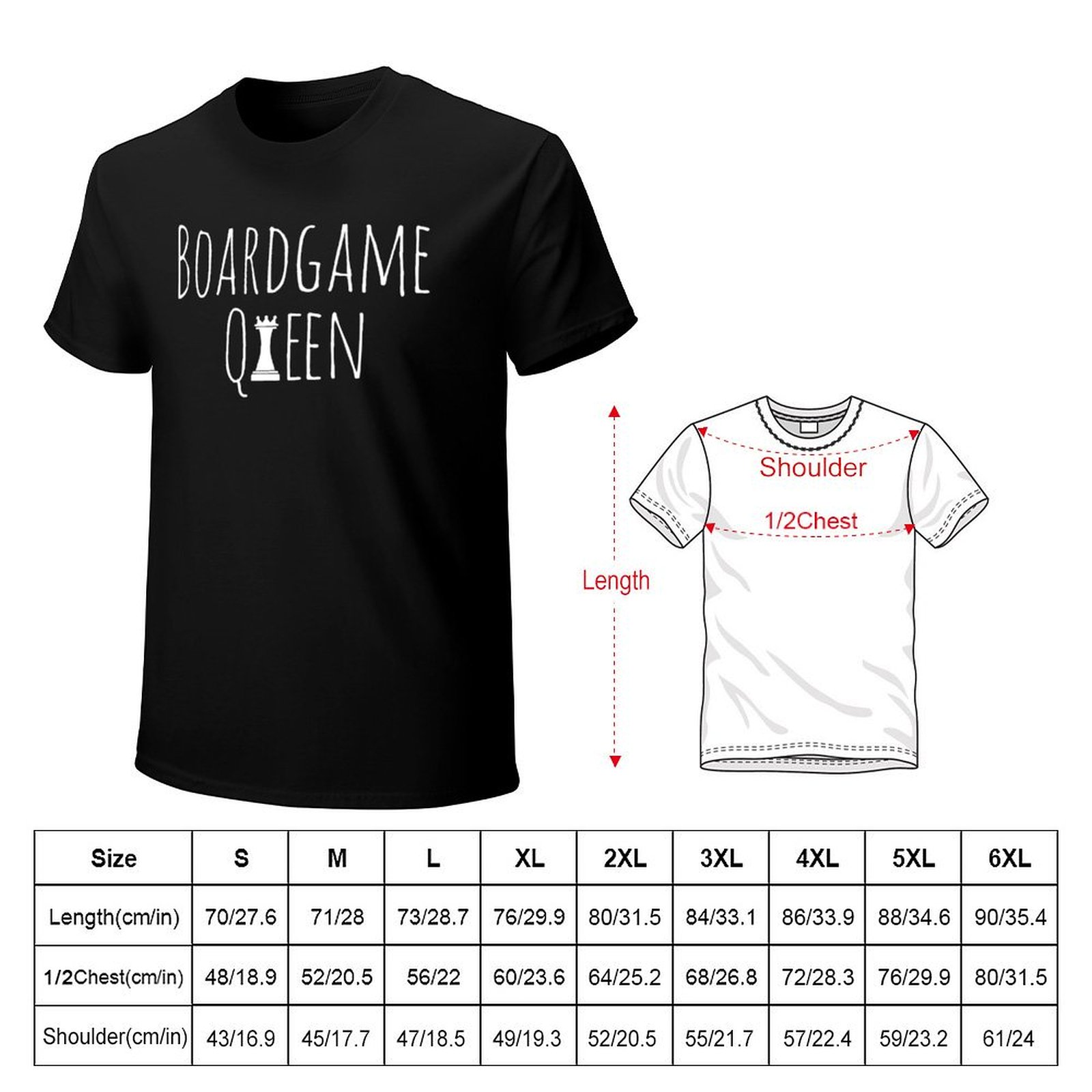 Kaos Boardgame Queen, Kaos Ker - Board Game Queen ulasan dan harga