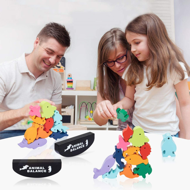 Anak-anak baru Montessori kayu - Board Game Recommendation ulasan dan harga