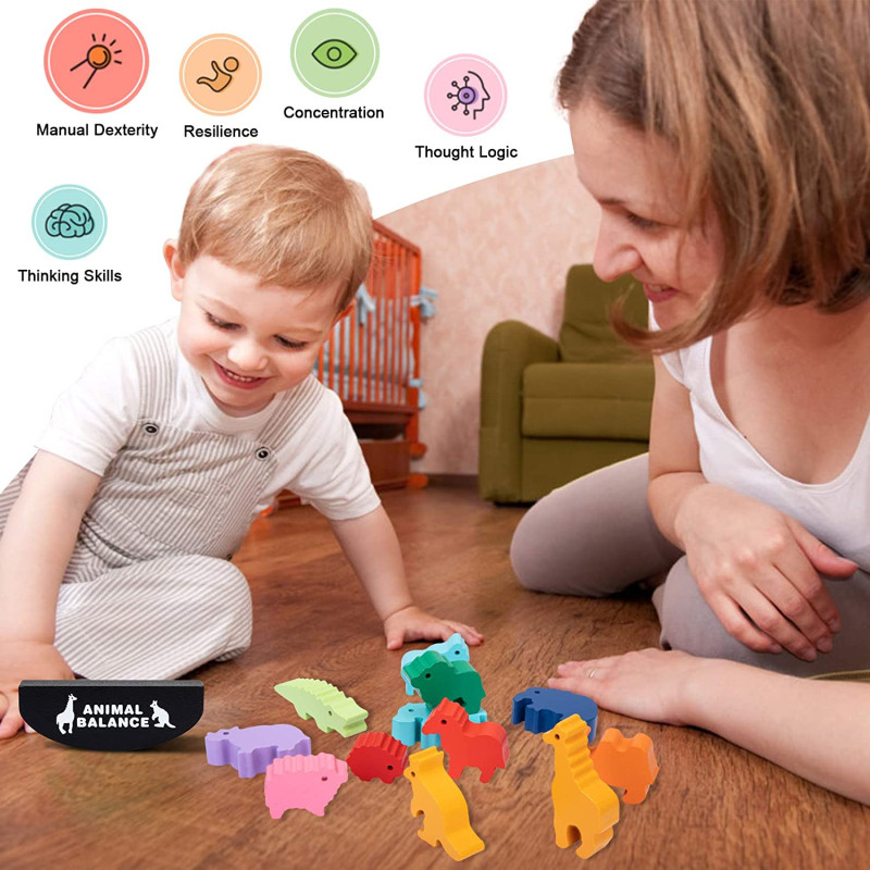 Anak-anak baru Montessori kayu - Board Game Recommendation ulasan dan harga