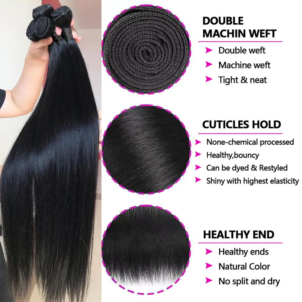 Bundel Rambut Manusia Lurus 12 - Board Game Queen ulasan dan harga