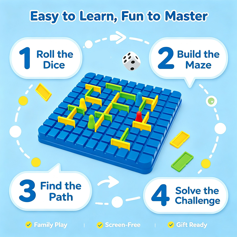 Permainan Papan Strategi Menga - Board Game Qwirkle ulasan dan harga