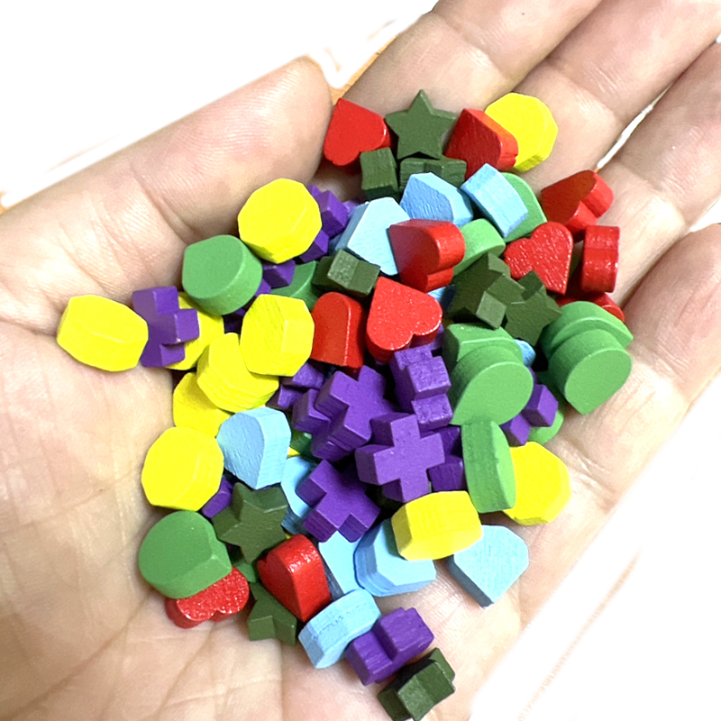 100 buah 10mm HATI/Berlian/air - Board Game Verdant ulasan dan harga
