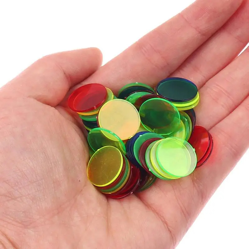 50/100/200 Buah 19Mm Chip Plas - Board Game Verdant ulasan dan harga