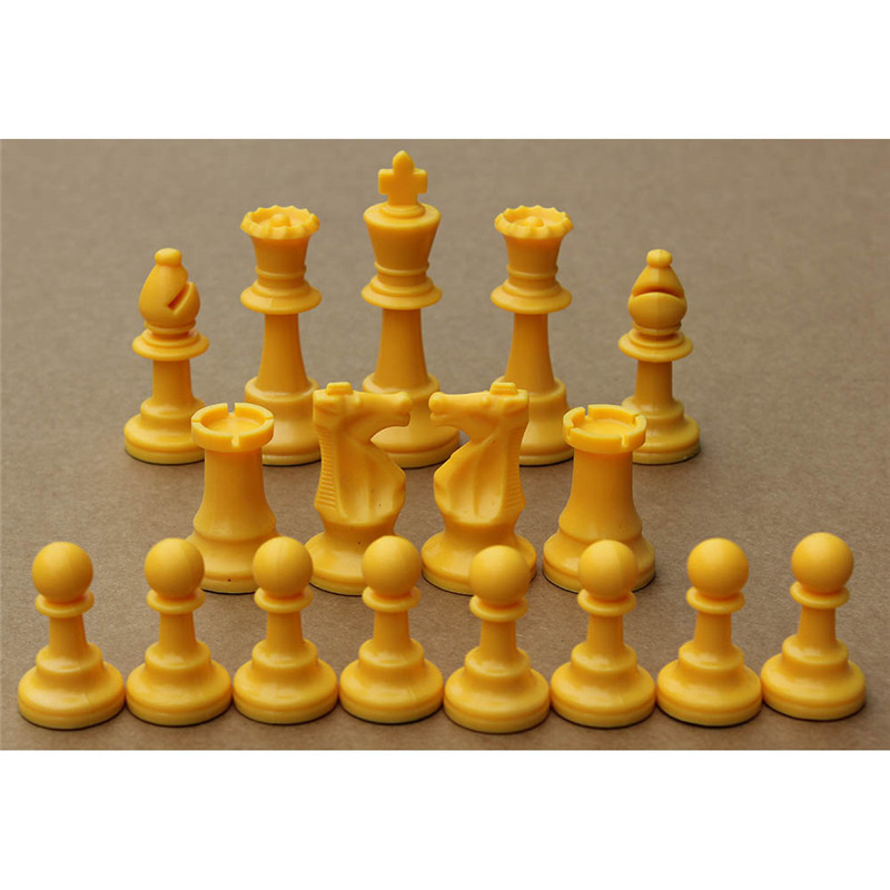 Catur plastik warna-warni poto - Board Game Queen ulasan dan harga