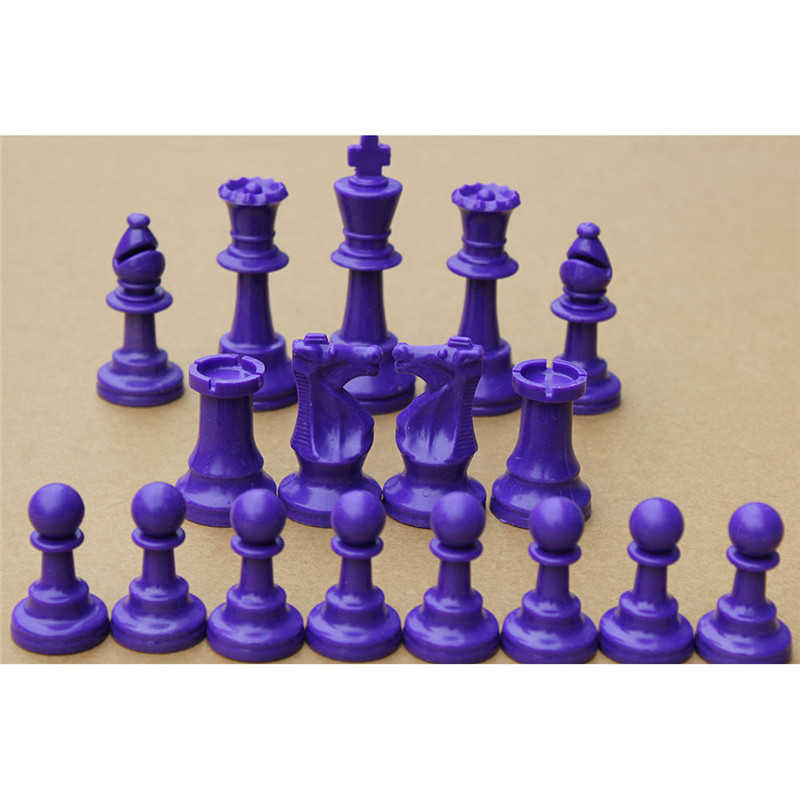 Catur plastik warna-warni poto - Board Game Queen ulasan dan harga