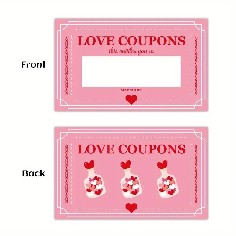 30 Buah Kartu Gosok Keberuntun - Board Game For Couple ulasan dan harga