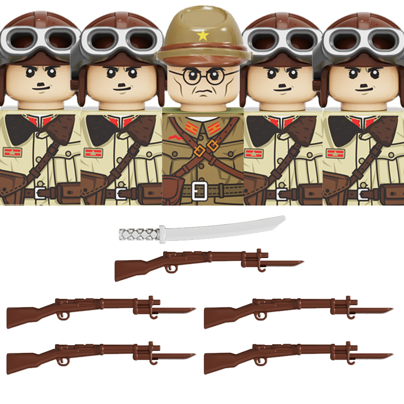 Figur Tentara Infanteri Jepang - Lego Set City ulasan dan harga