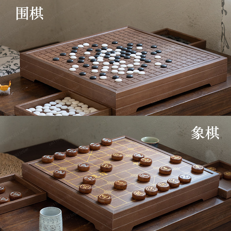 Papan Catur Go & Catur Cina 2- - Board Game Go ulasan dan harga