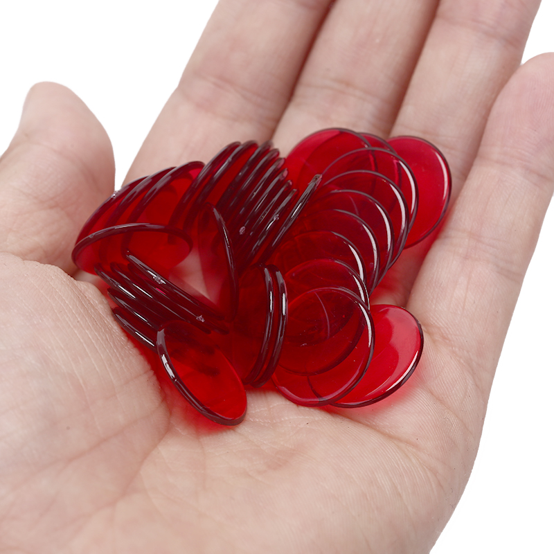 100 Buah Chip Poker Plastik Pu - Board Game Verdant ulasan dan harga