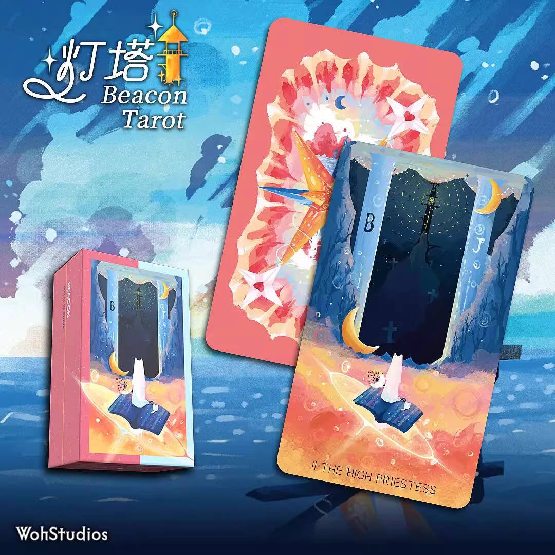 Kartu Tarot New Lighthouse, Ka - Board Game Queen ulasan dan harga